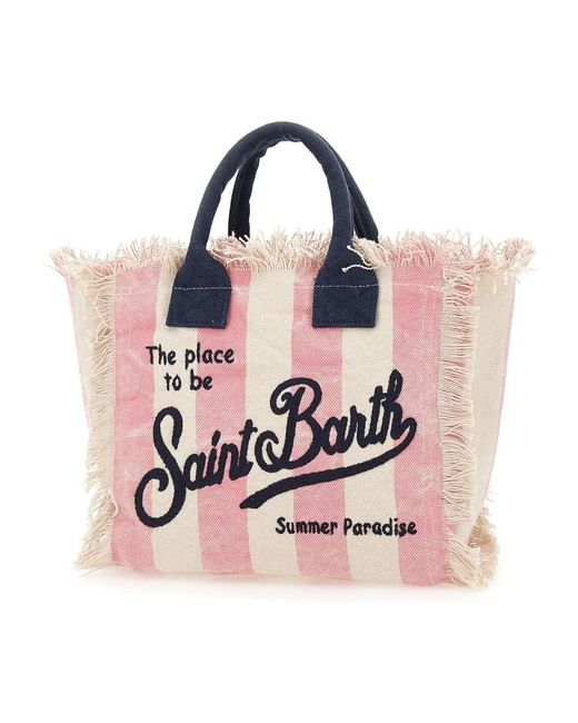 Tote Bags di Mc2 Saint Barth in Pink