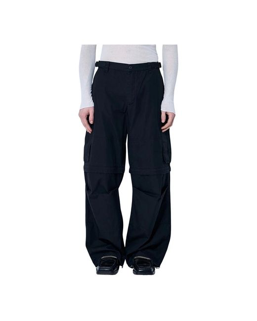 Wide Trousers 032c de hombre de color Blue