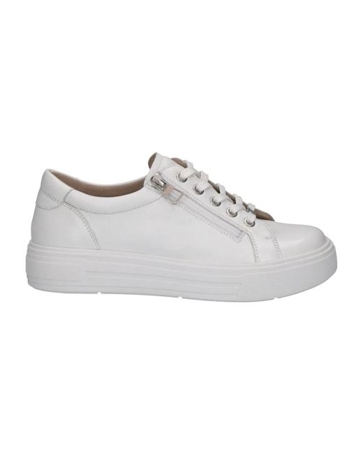 Caprice White Sneakers