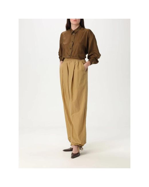 Philosophy Di Lorenzo Serafini Metallic Wide Trousers