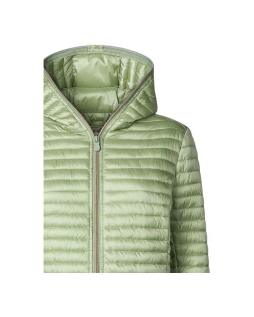Save The Duck Green Winter Jackets