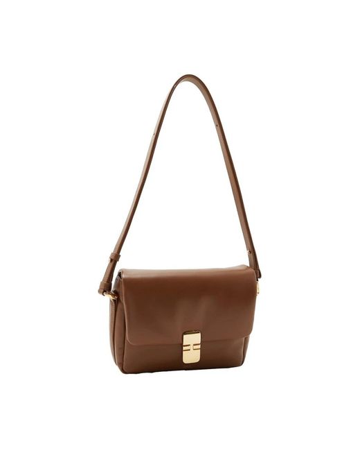 A.P.C. Brown Shoulder Bags