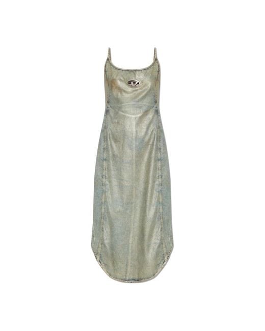 Midi Dresses DIESEL en coloris Green