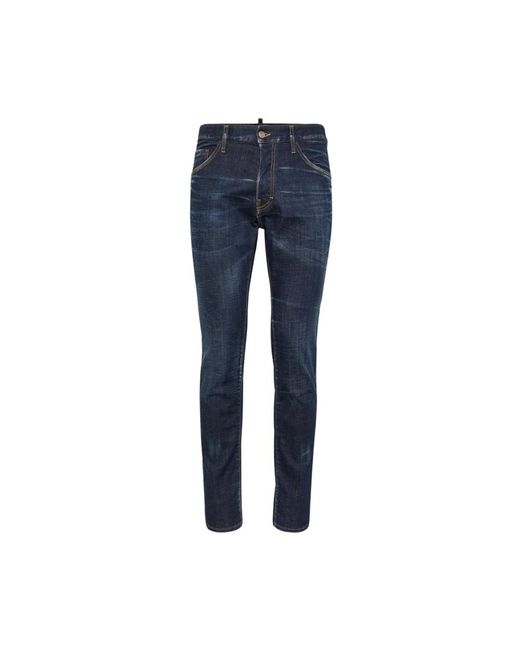 DSquared² Dunkle saubere wäsche cooler typ jeans in Blue für Herren