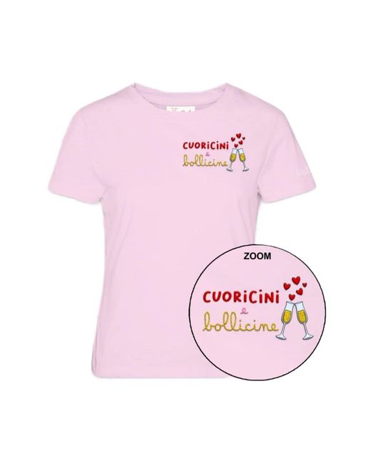 Mc2 Saint Barth Pink T-Shirts