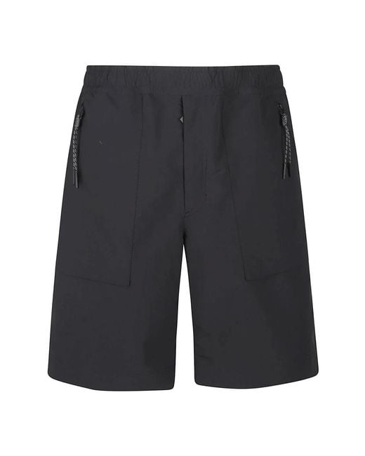 Moncler Gray Casual Shorts for men