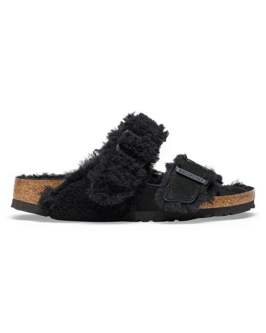 Birkenstock Black Sliders