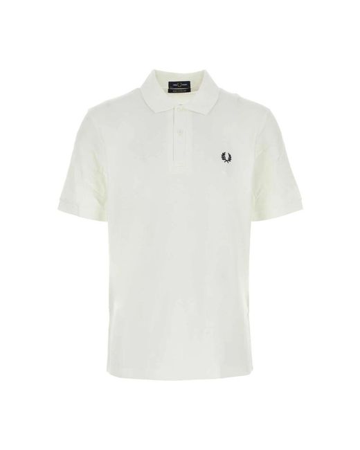 Fred Perry White Polo Shirts for men