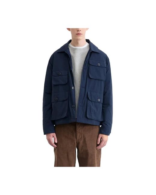 Light Jackets Edmmond Studios de hombre de color Blue
