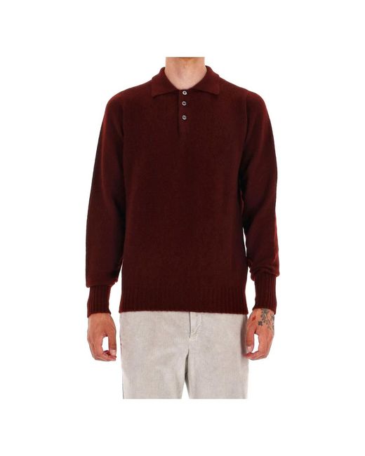 Drumohr Red Polo Shirts for men