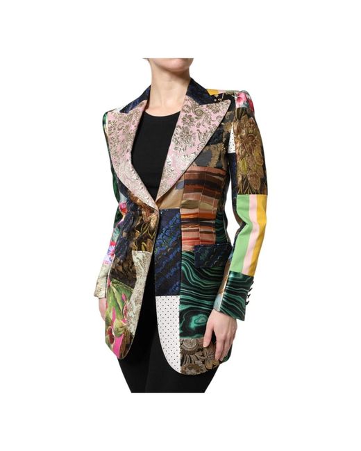 Dolce & Gabbana Black Blazers