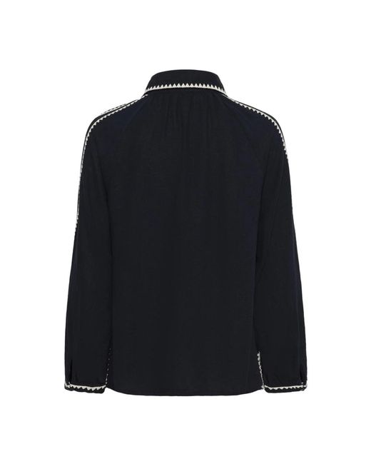 Blouses Part Two de color Black