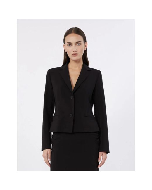 Blazers Max Mara de color Black