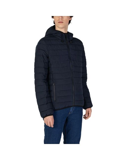 Suns Blaue polyesterjacke in Blue für Herren