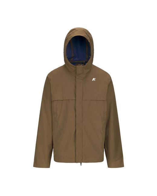 Light Jackets K-Way de hombre de color Green