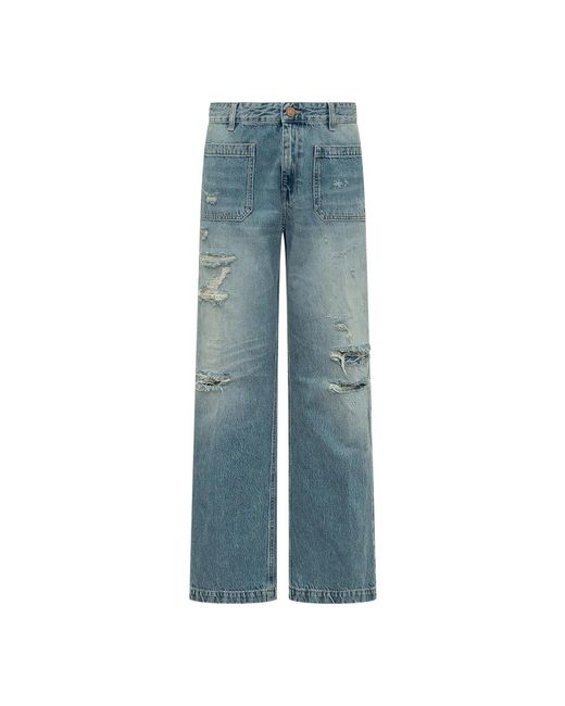 Seafarer Curt Flared Jeans in het Blue