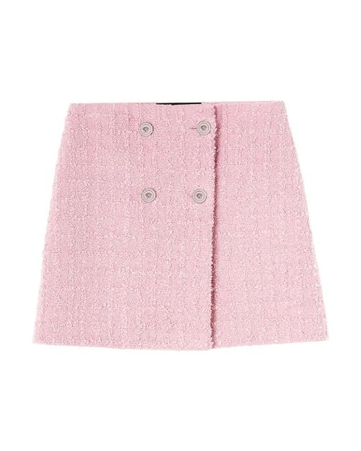 Versace Pink Short Skirts