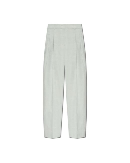 Straight Trousers Paul Smith de color Gray