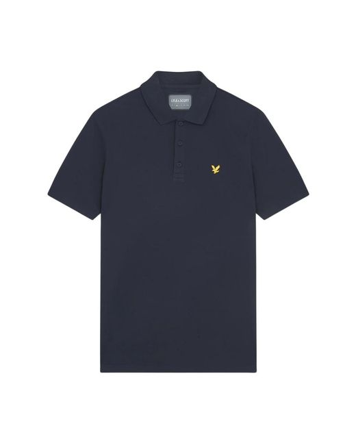 Lyle & Scott Golf tech polo shirt in Black für Herren