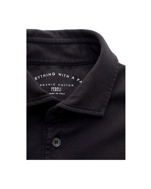 Fedeli Polo Shirts in het Blue voor heren