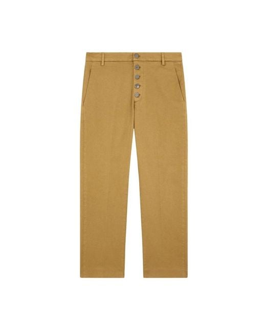 Dondup Natural Straight Trousers