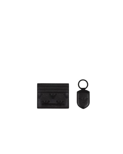 Emporio Armani Black Wallets & Cardholders for men