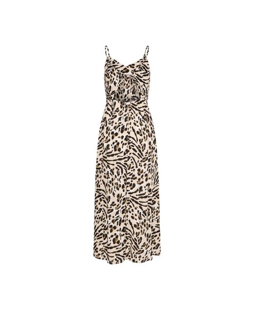 Ichi White Maxi Dresses