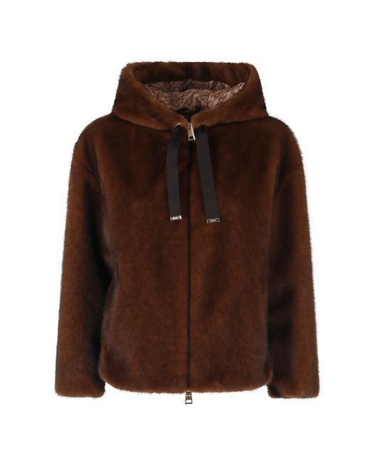 Herno Zip-Throughs in het Brown