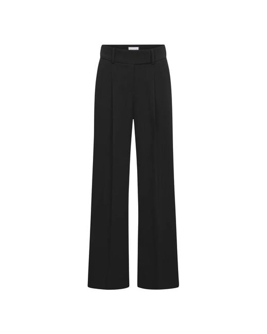 Seductive Black Wide Trousers
