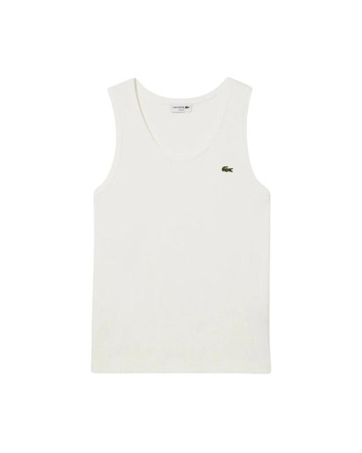 Lacoste Topjes in het White voor heren