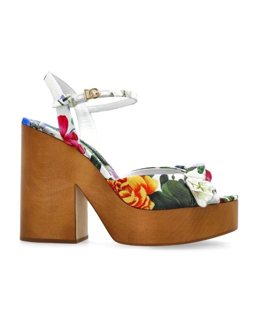High Heel Sandals Dolce & Gabbana de color Multicolor