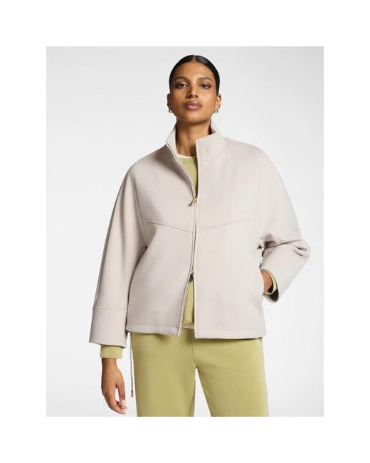 Training Jackets Elena Miro de color White