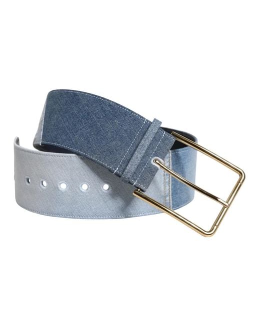 Dolce & Gabbana Blue Belts