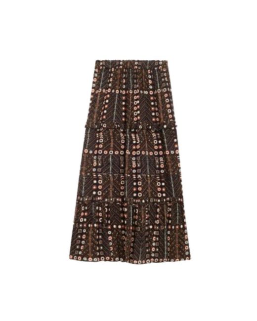 Isabel Marant Brown Midi Skirts