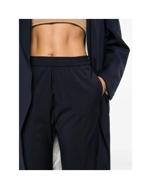 Barena Blue Cropped Trousers