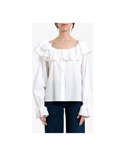 Blouses MSGM en coloris White