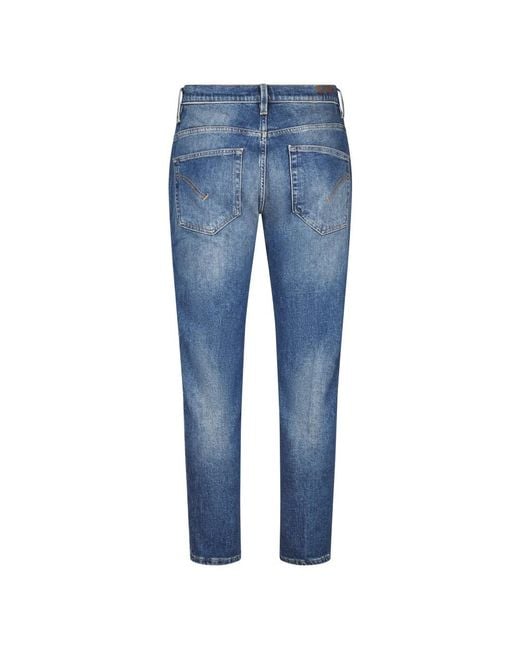 Dondup Blue Slim Fit Jeans for men