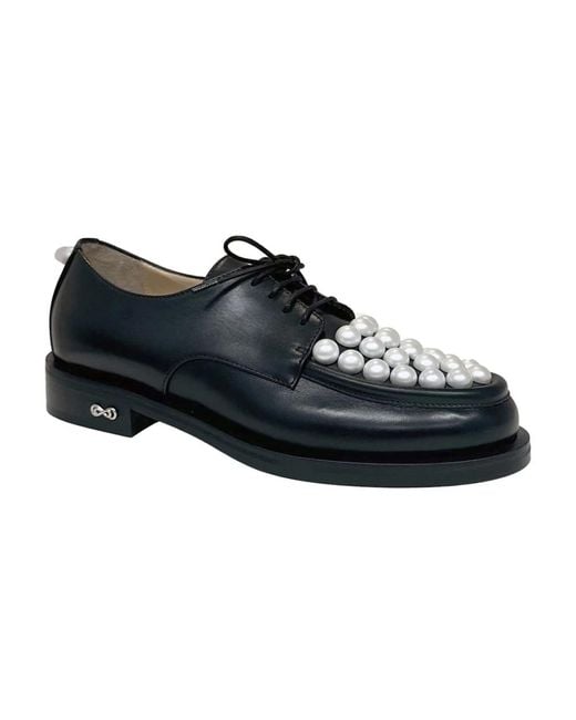 Laced Shoes Mach & Mach en coloris Black