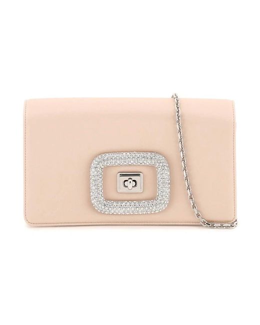 Roger Vivier Pink Clutches