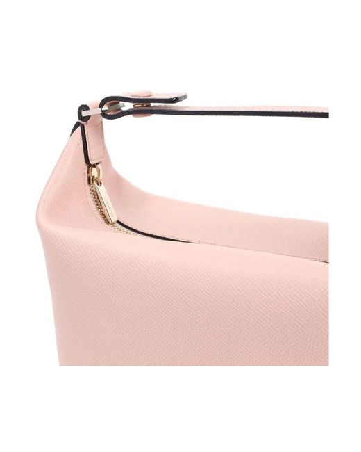 Valextra Pink Strahlende haut mochi pouch,mochi nero pouch
