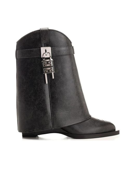 Givenchy Black Cowboy & Biker Boots