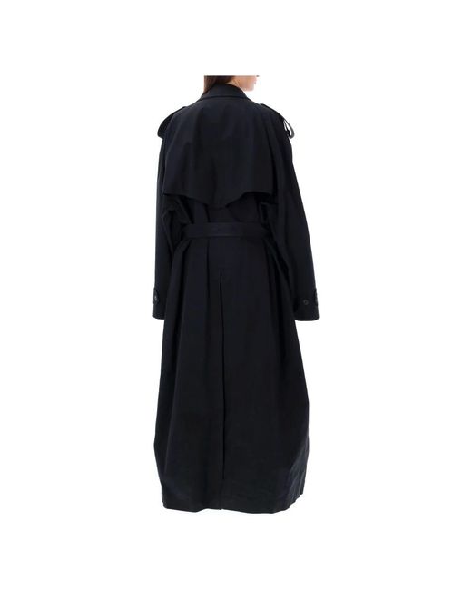 Balenciaga Black Trench Coats