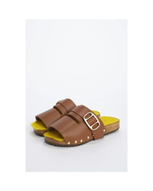Jejia Brown Sliders