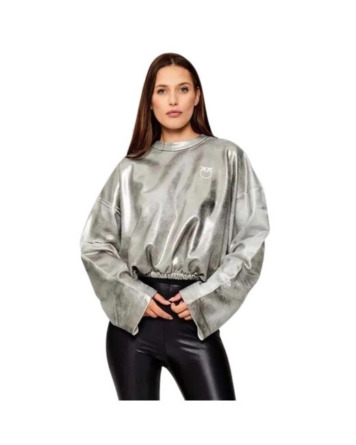 Pinko Gray Sweatshirts