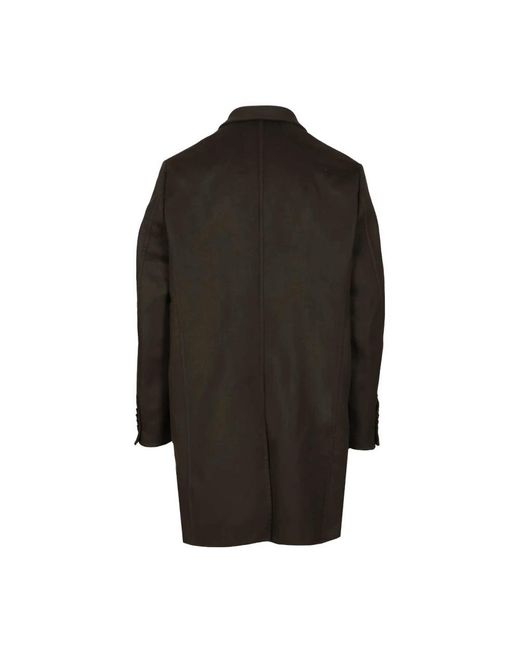 Givenchy Black Single-Breasted Coats for men