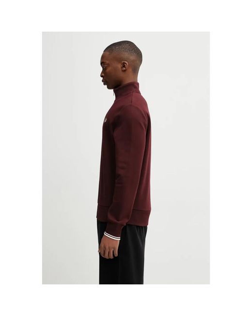 Fred Perry Sweatshirts in het Red voor heren
