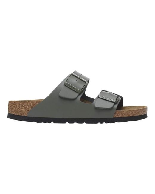 Birkenstock Brown Sliders
