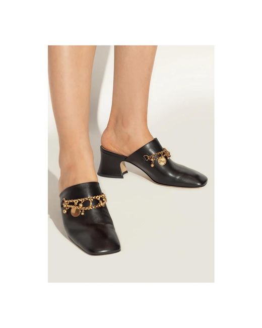 Heeled Mules di Chloé in Black