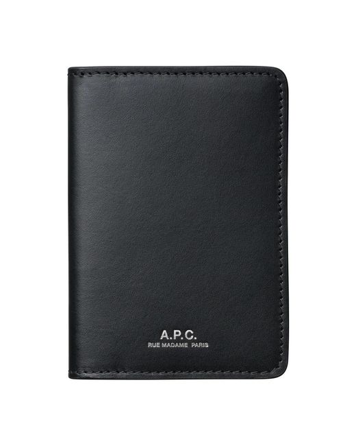 Wallets & Cardholders A.P.C. de color Black