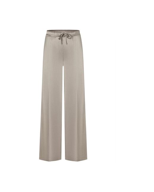 Cambio Gray Wide Trousers